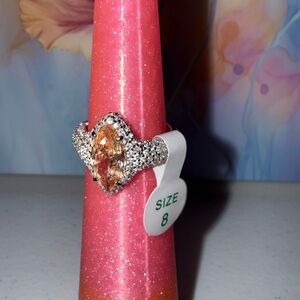 Sparkling Silver  Women's Ring